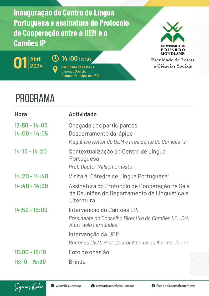 FLCS Inauguracao Camões Programa 01