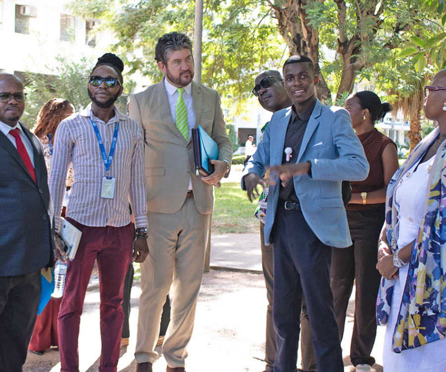 Representante da UNESCO em Moçambique visita FLCS